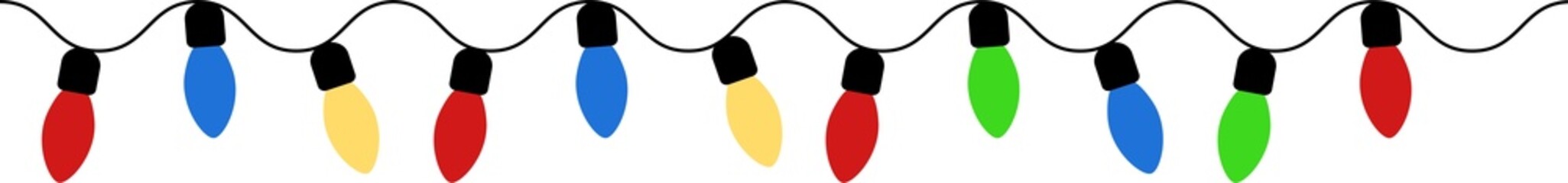 Christmas decorations vector design illustration isolated on white background