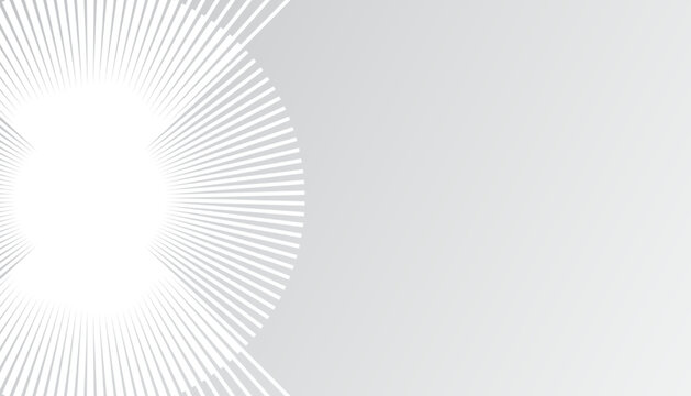 Minimal banner design with linear pattern. Gray creative template. Vector, 2022-2023