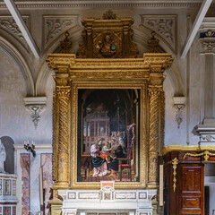 Fototapeta na wymiar Matera, interno cattedrale