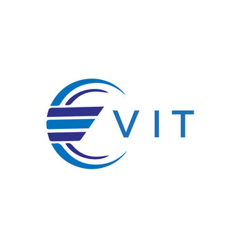 VIT letter logo. VIT blue image on white background. VIT vector logo design for entrepreneur and business. VIT best icon.