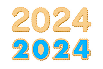 Cookies and biscuits material. 2024.