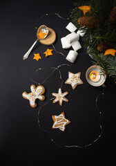 Christmas Essentials: Marshmallows, Sweets, Trees, Garlands, and Festive Atmosphere
