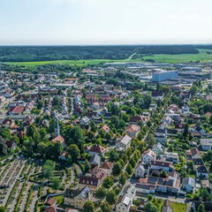 Mindelheim - die östlichen Stadtteile rund um den Bahnhof