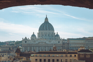 Fototapeta na wymiar Saint Peter's Basilica - Vatican Rome