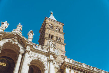 Obraz premium Pope Basilica Santa Maria Maggiore - Rome Italy