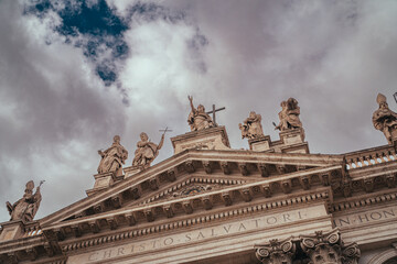Obraz premium Vatican Saints - Saint Peter's Square - Rome Italy