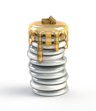 Stackable Pancake Butter
