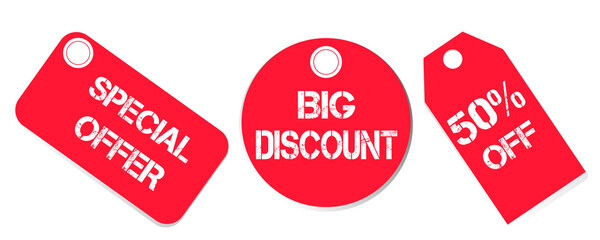 LABELS ABOUT SALE, discount