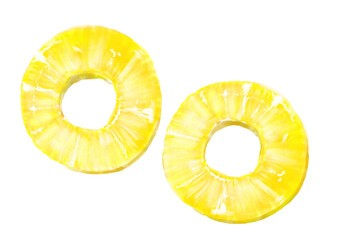 水彩のパイナップル01_2