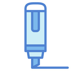 Marker two tone icon style