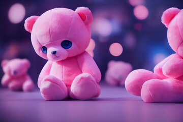 pink teddy bears