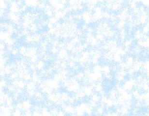 Icy overlay transparent background