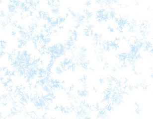 Icy overlay transparent background