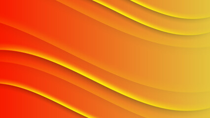 Abstract orange minimal background with geometric creative and minimal gradient concepts, for posters, banners, landing page concept image.