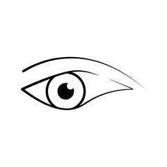 ye vector icon. Open eye icon, The eye of the beholder. vector icon Web design icon. Symbol of the human eye. eps 1o