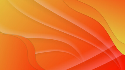 Abstract gradient orange modern design background. Vector abstract graphic design banner pattern presentation background wallpaper web template.