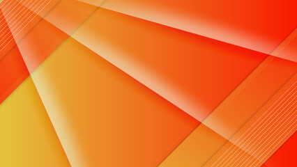 Abstract gradient orange modern design background. Vector abstract graphic design banner pattern presentation background wallpaper web template.