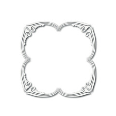 Frame, in the style of an ornament, Vector illustration eps 10, Art.	