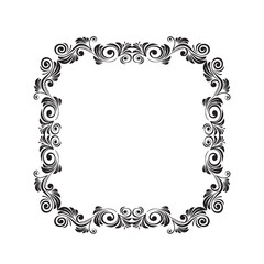 Frame, in the style of an ornament, Vector illustration eps 10, Art.	