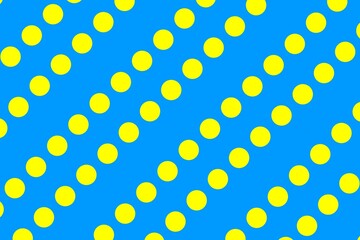 Geometric pattern in the colors of the national flag of Palau. The colors of Palau.