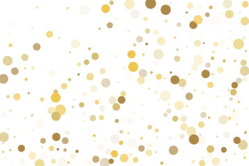 Gold glitter confetti, great design for any purpose. Party decor.