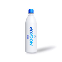 Water bottle on a white background. Vector