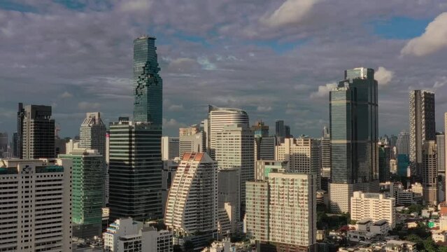 Bangkok metropolis city landscape 