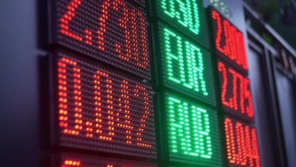 Foreign currency exchange rates in Georgia