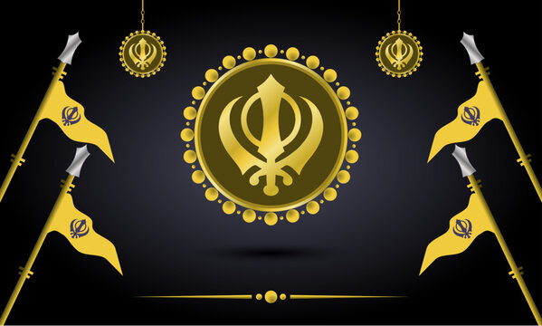 Background Event Nanak Jayanti, Guru Tegh Bahadur's Martyrdom Day, Govind Singh Jayanti, Guru Ravidas Jayanti, Guru Purnima, Diwali, Deepavali With Copyspace