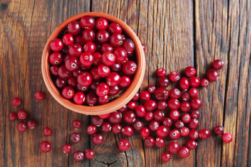 Bowl of cowberries