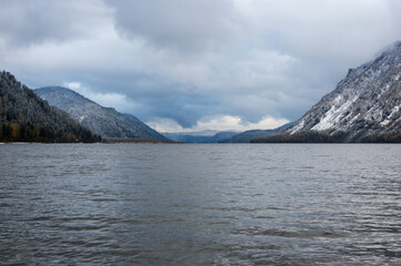 Lake Teletskoye in Altay