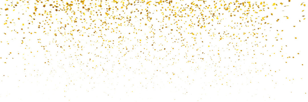 Gold confetti stars.  luxury sparkling 