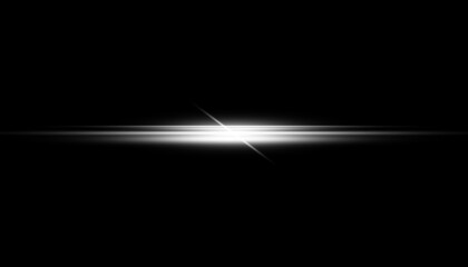 Fototapeta premium Overlays, overlay, light transition, effects sunlight, lens flare, light leaks. High-quality stock image of sun rays light effects, overlays or flare glow isolated on black background for design