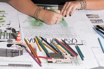 Process of creating architecture and urbanism projects