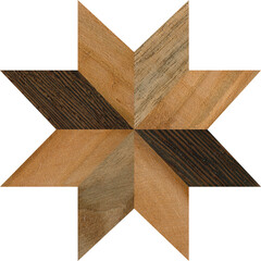 Wooden marquetry, patterns created from the combination of different woods, wooden floor, parquet,...