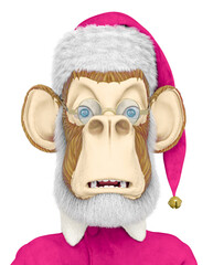 monkey xmas is shocked