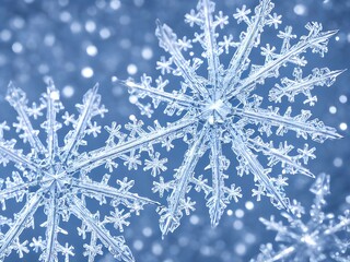 The snowflake crystal is a beautiful thing to behold up close. Every detail of the intricate design is visible, and it almost looks like it's alive. The center of the snowflake catches the light and c