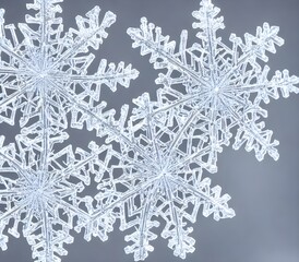 The snowflake is a beautiful, delicate crystal. It's so fragile and fleeting that it seems almost unreal.