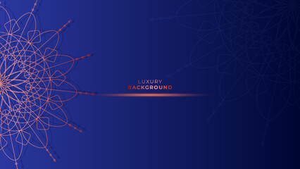 luxury ornamental mandala design background