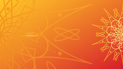 luxury ornamental mandala design background