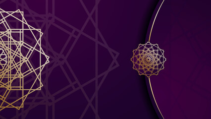 Luxury mandala background with arabesque pattern arabic islamic east style. Decorative meditation ornamental mandala for print, poster, cover, brochure, flyer, banner.