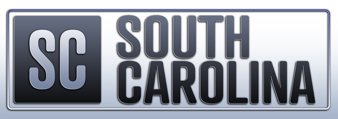 US State Abbreviation - South Carolina