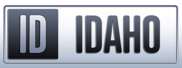 US State Abbreviation - Idaho