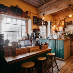interior of kitchen