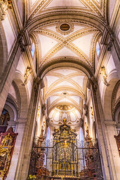 Saint Leodegar Church Basilica Altar Lucerne Switzerland