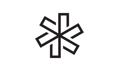 Obraz premium medical logo design, health care concept vector icon