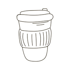 Coloring Illustration in hand draw style