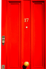 House door number 17