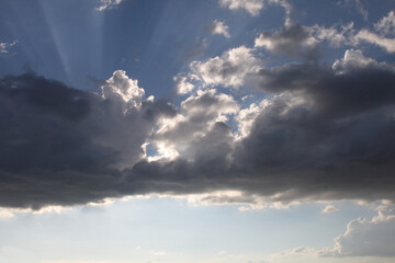 Fototapeta na wymiar Wolken / Clouds /