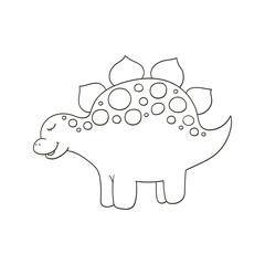 Coloring Illustration in hand drawn style. Children's drawings for your design